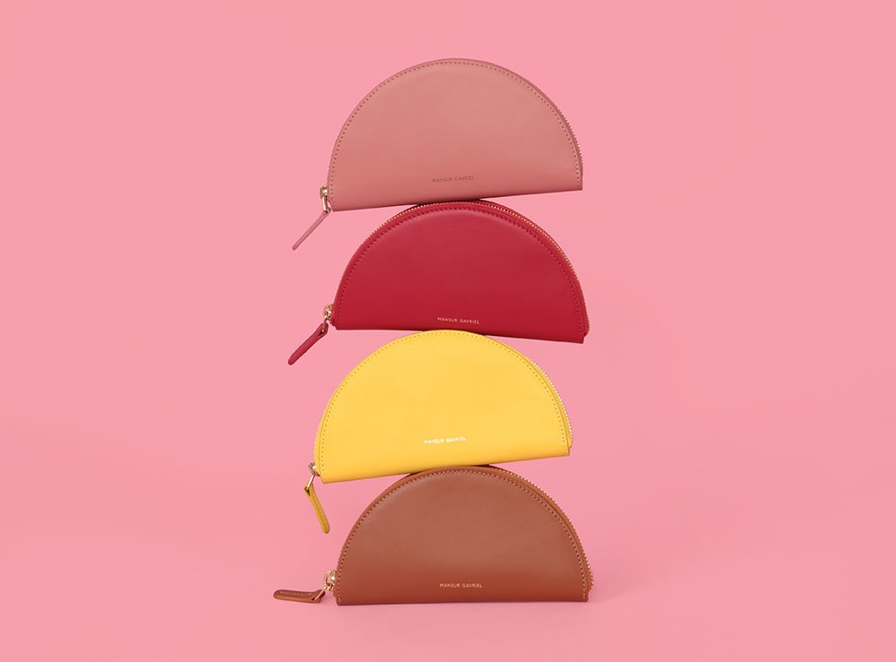 Reference image illustrating Mansur Gavriel Launches First-Ever Wallet and Small Leather Goods Collection