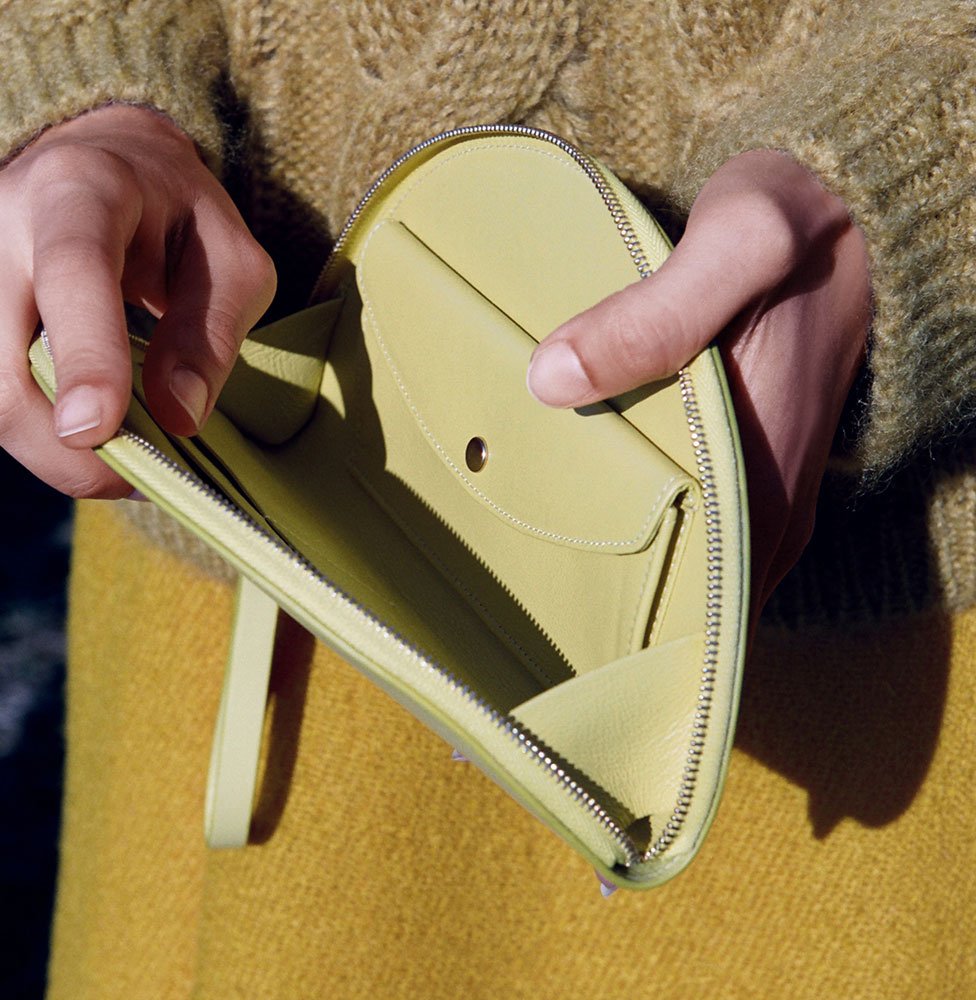 Reference image illustrating Mansur Gavriel Launches First-Ever Wallet and Small Leather Goods Collection