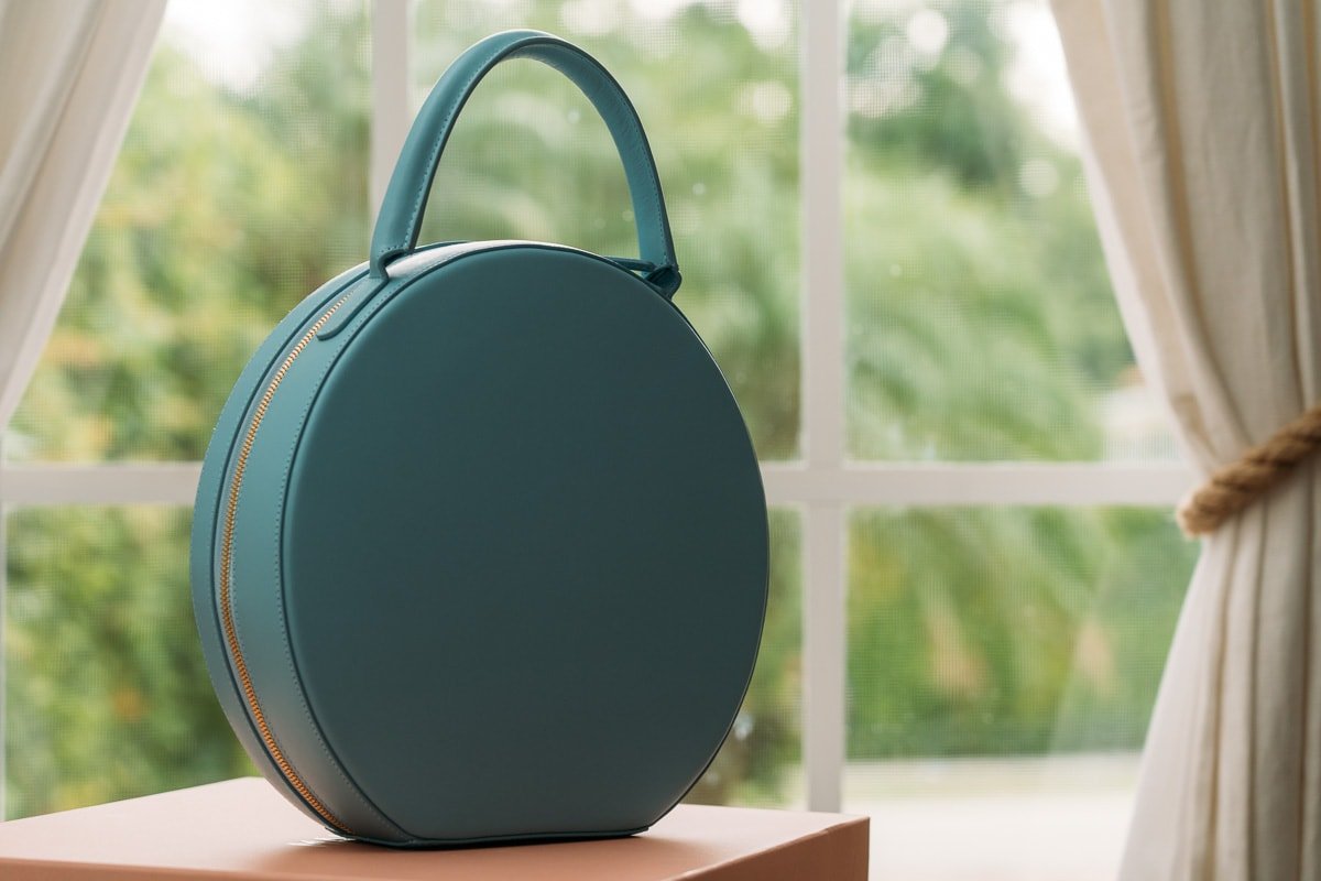 Reference image illustrating Mansur Gavriel Monogramming Service: Hand-Painted Personalization for Your Luxury Bag