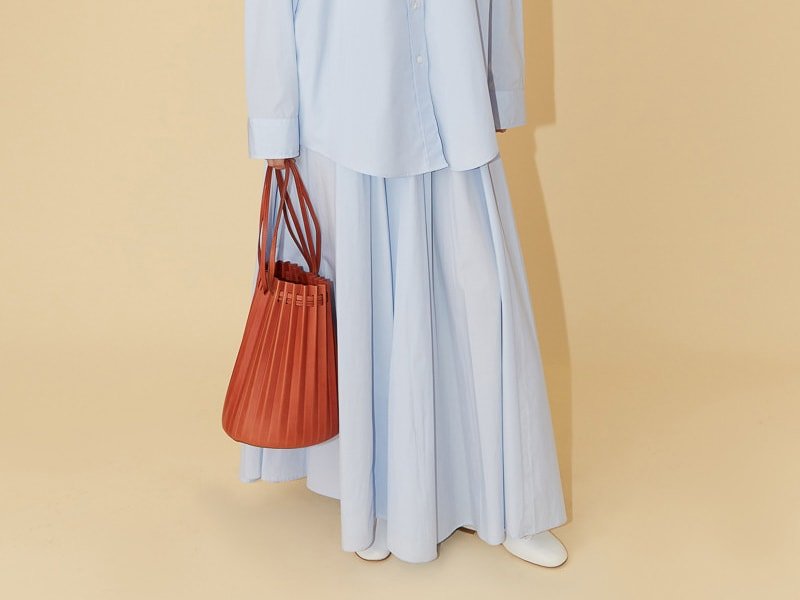 Reference image illustrating Mansur Gavriel Spring 2019 Handbags: Understated Elegance Meets Custom Artistry