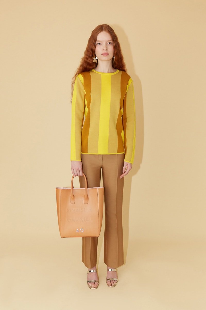 Reference image illustrating Mansur Gavriel Spring 2019 Handbags: Understated Elegance Meets Custom Artistry