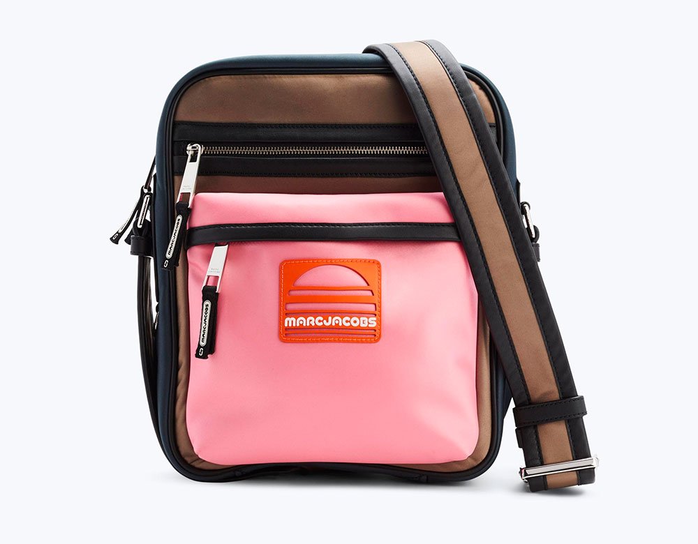 Reference image illustrating Marc Jacobs Sport Collection: Lightweight Nylon Bags for Summer Adventures