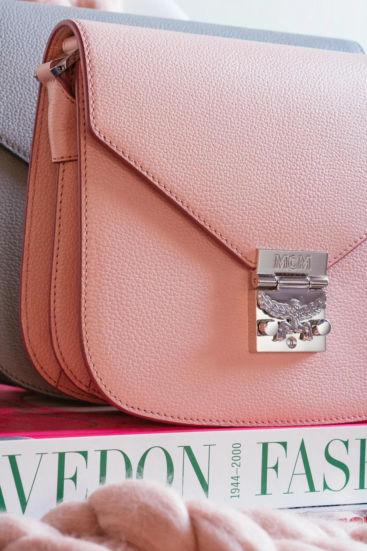 Reference image illustrating MCM Patricia Shoulder Bag in Park Avenue Leather: A Classic Everyday Investment