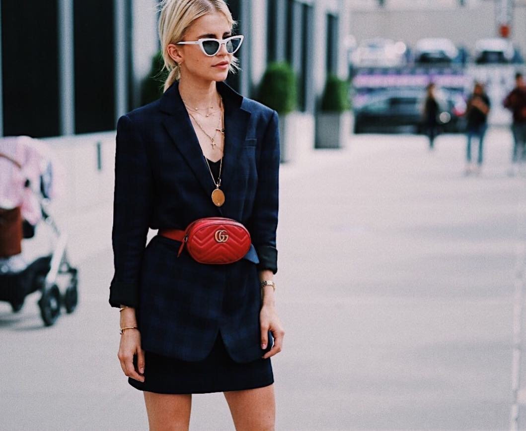Reference image illustrating NYFW Spring 2018 Street Style: The Most-Wanted Handbags Spotted on Instagram