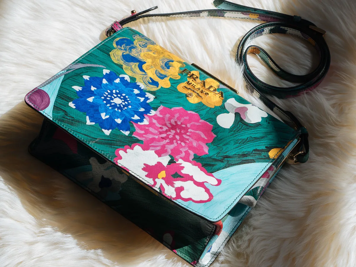 Reference image illustrating Prada Frame Bag Review: Why Fall Florals Are the Season’s Smartest Statement