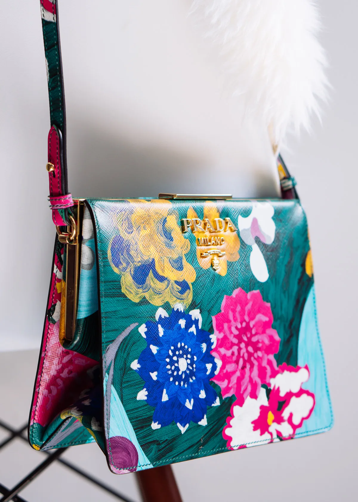 Reference image illustrating Prada Frame Bag Review: Why Fall Florals Are the Season’s Smartest Statement