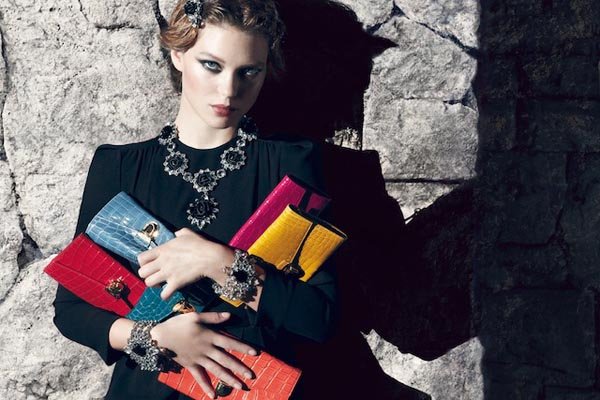 Reference image illustrating Prada Resort 2012 Campaign: A Closer Look at the Handbags and Jewelry