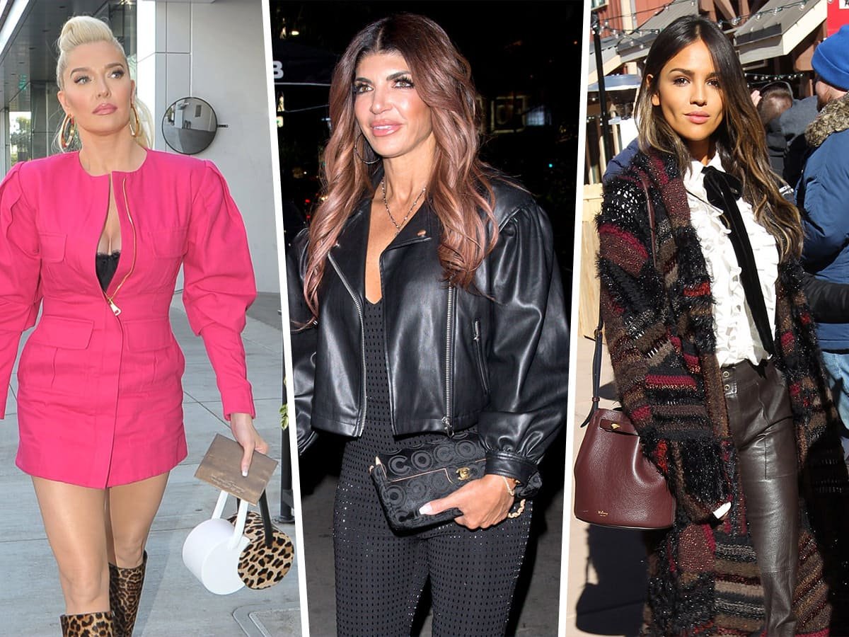 Reference image illustrating Real Housewives Bag Roundup: Gucci, Chanel, and Edie Parker at Andy Cohen’s Baby Shower