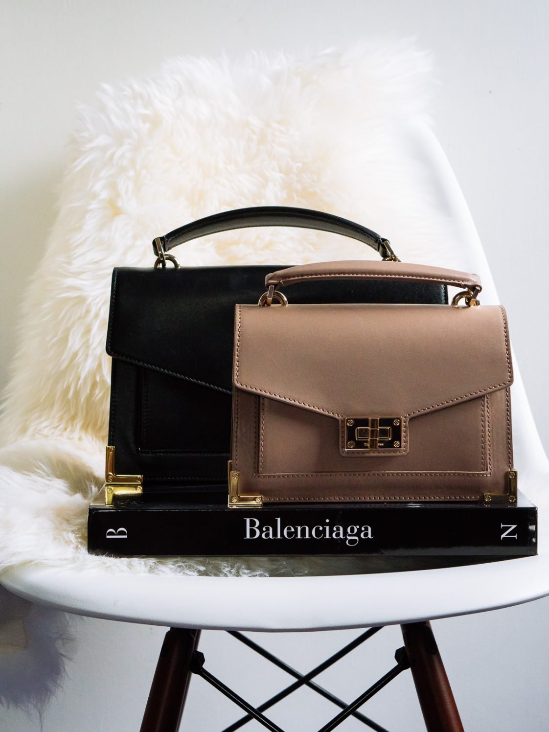 Reference image illustrating The Kooples x Emily Ratajowski Emily Bag Review: Mini and Medium Sizes