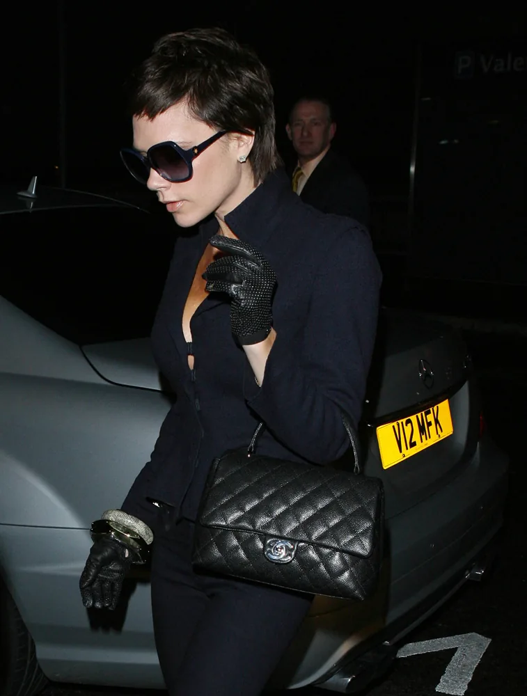 Reference image illustrating Victoria Beckham’s Handbag Collection: A Tour Through Hermès Birkins, Chanel Classics, and Her Own Designs