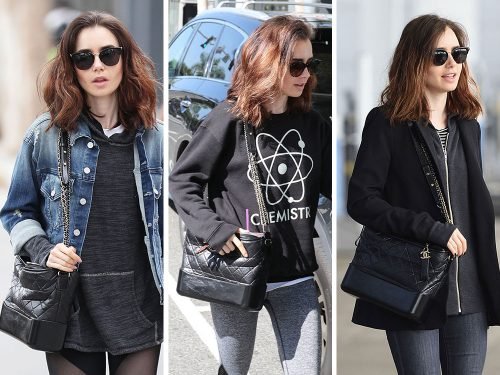 Why Lily Collins Can’t Put Down Her Chanel Gabrielle Bag: A Street Style Obsession thumbnail
