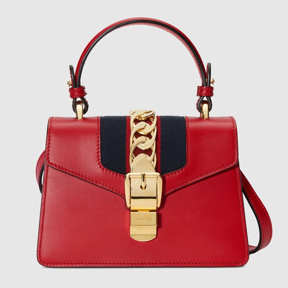 Reference image illustrating Why the Gucci Sylvie Mini Bag Converted a Black-Bag Lover