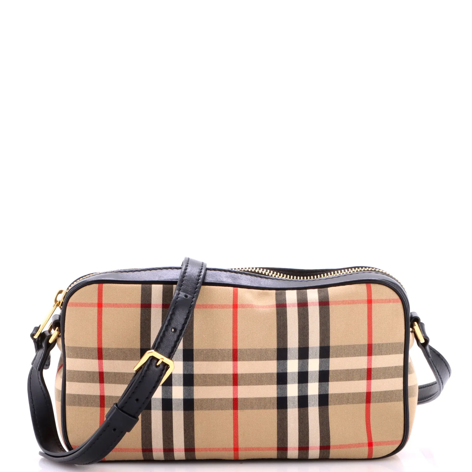 Burberry Camera Crossbody Bag Vintage Check Canvas Small: A Detailed Review thumbnail