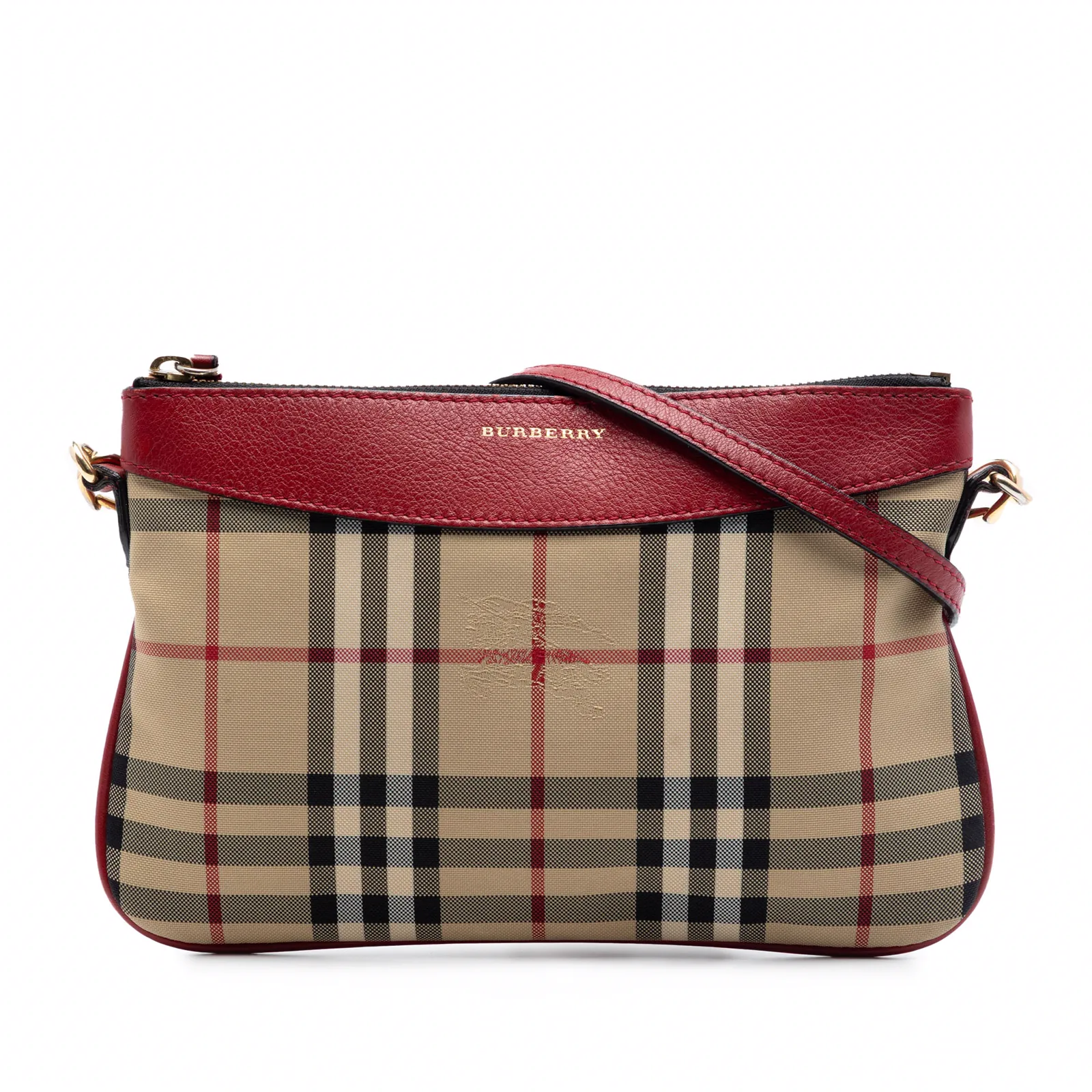 Burberry Peyton Crossbody Bag Horseferry Check Canvas: A Timeless Icon of British Luxury thumbnail