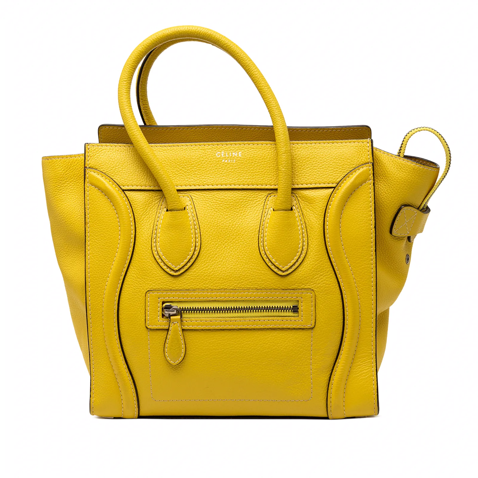 Celine Luggage Bag Grainy Leather Micro: A Timeless Icon in Miniature thumbnail