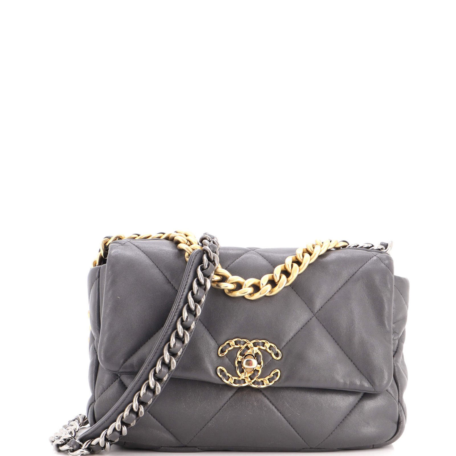Chanel 19 Flap Bag Quilted Stitched Lambskin Medium: A Comprehensive Guide thumbnail