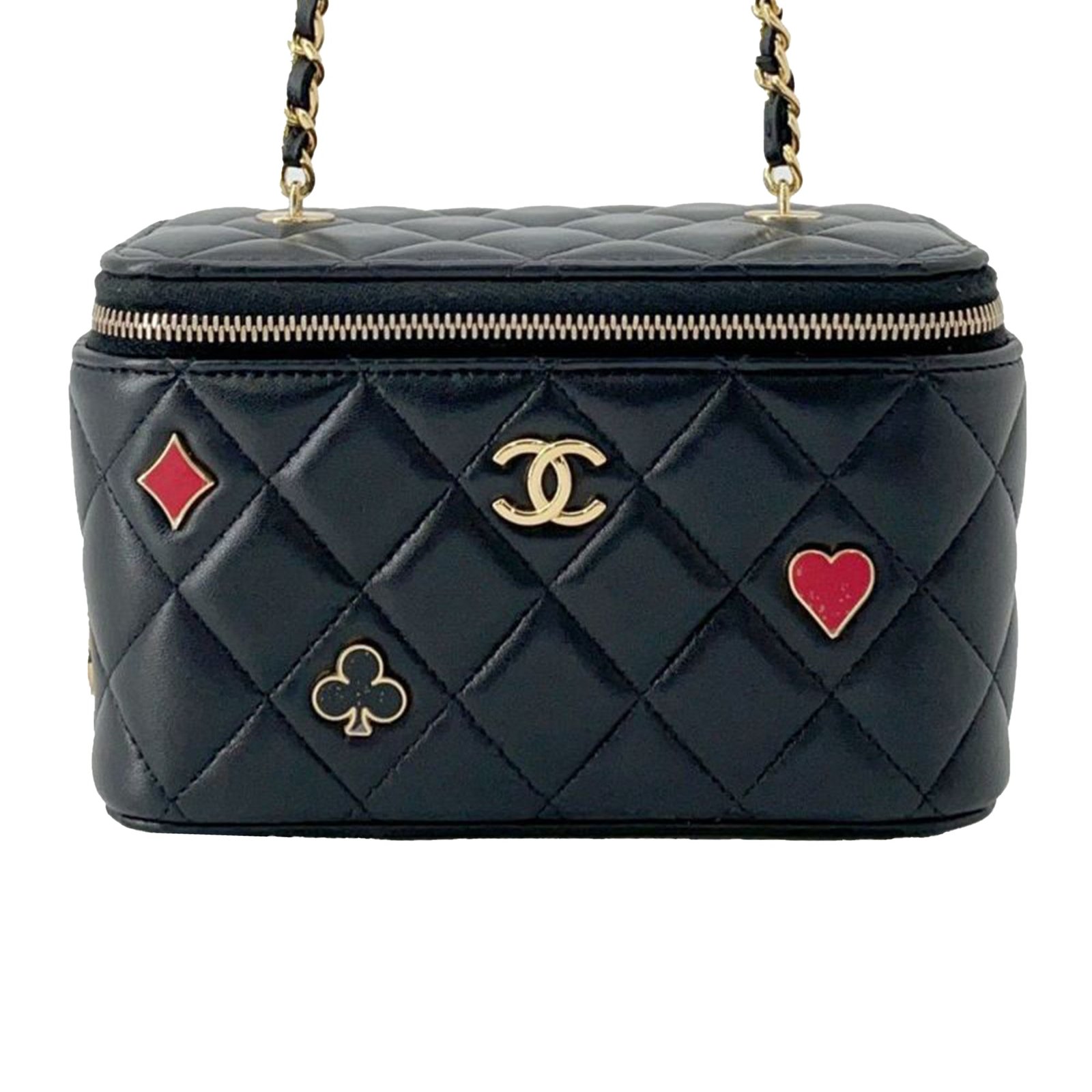 Chanel Coco Casino Vanity Case with Chain: A Collector’s Guide to the Quilted Lambskin Small thumbnail