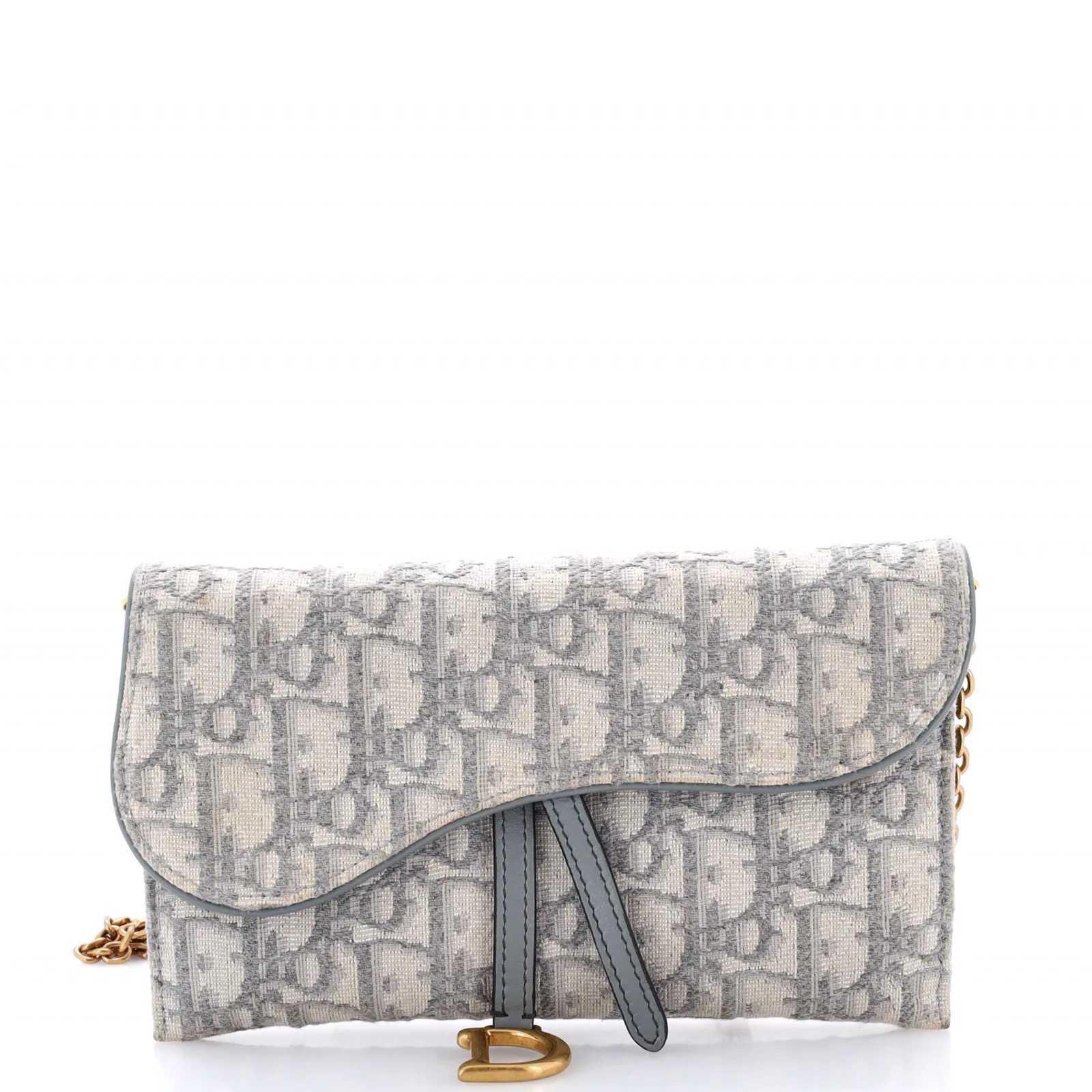 Christian Dior Saddle Chain Wallet Oblique Canvas: A Detailed Review thumbnail