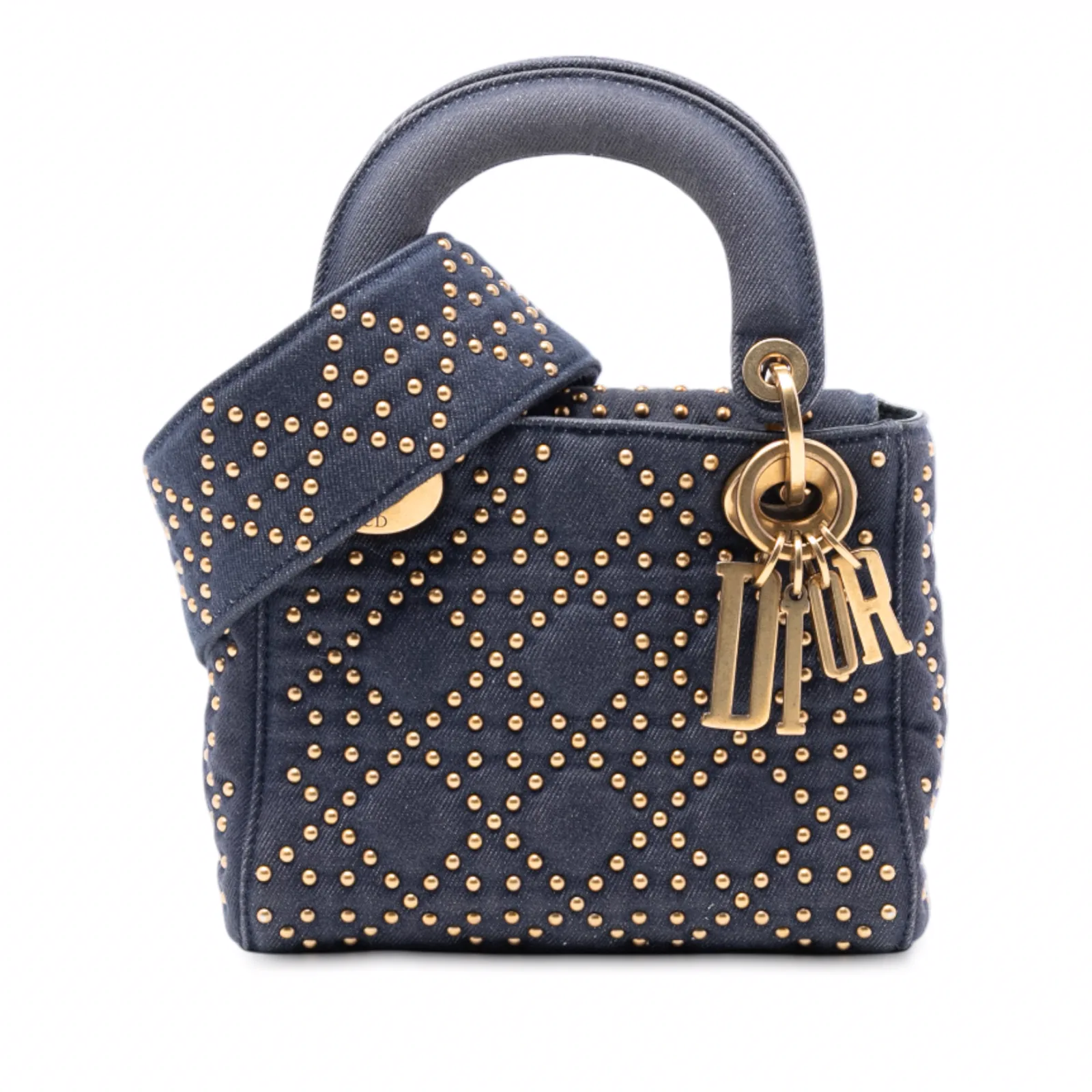 Supple Lady Dior Bag Cannage Studded Denim Mini: A Modern Take on an Icon thumbnail