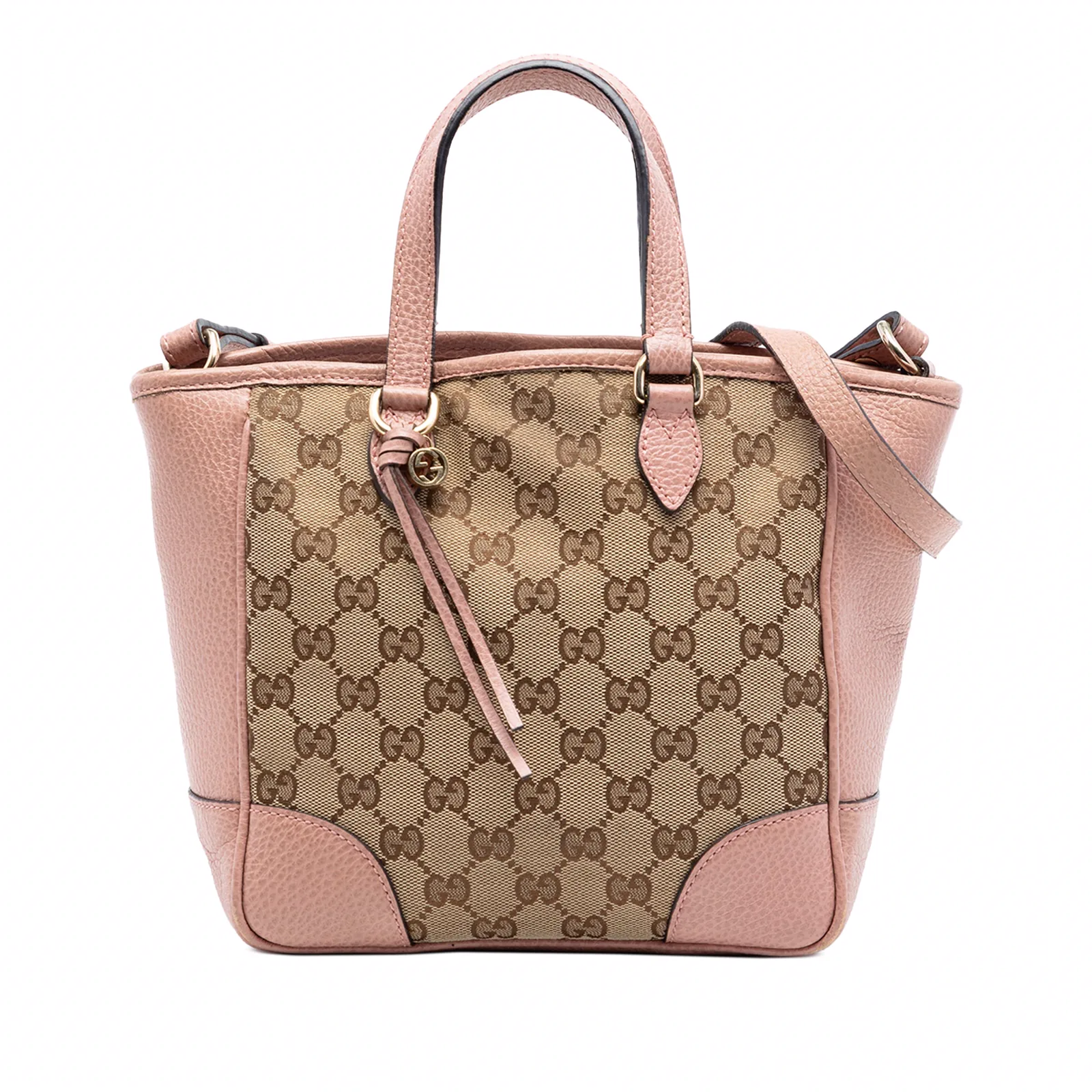 Gucci Bree Convertible Tote GG Canvas with Leather Small: A Timeless Icon Reimagined thumbnail