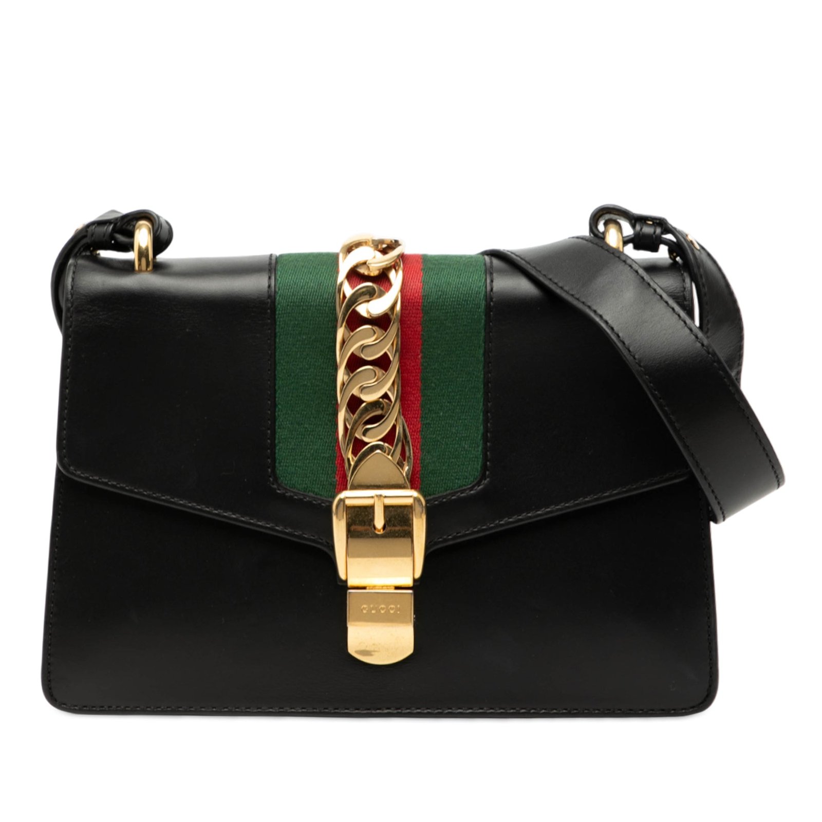 Gucci Sylvie Shoulder Bag Leather Small: A Timeless Icon of Italian Craftsmanship thumbnail