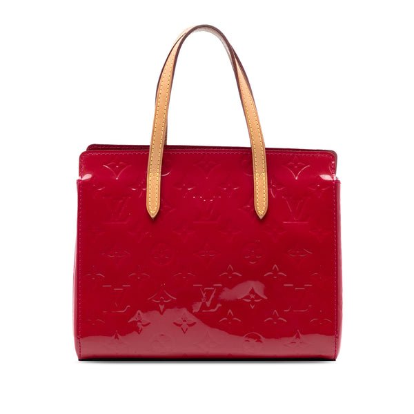 Reference image illustrating Louis Vuitton Catalina Handbag Monogram Vernis BB: A Comprehensive Guide