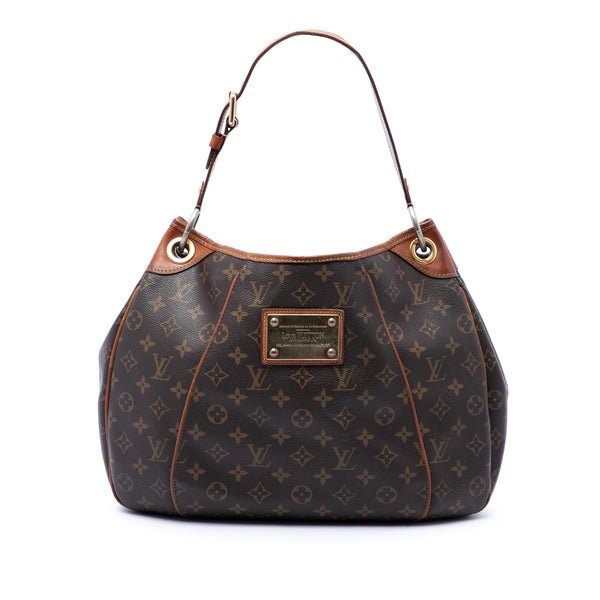 Reference image illustrating Louis Vuitton Galliera Handbag Monogram Canvas PM: A Timeless Icon of Craftsmanship and Style