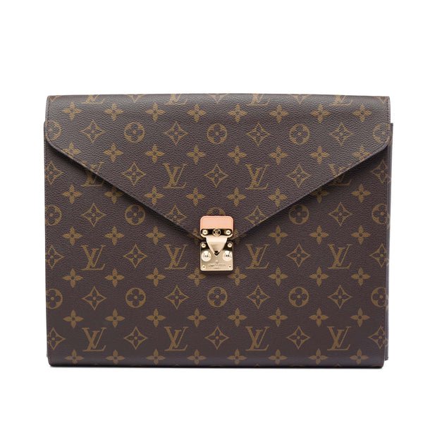 Reference image illustrating Louis Vuitton Mark Folder Monogram Canvas: A Collector’s Guide to a Rare Vintage Piece