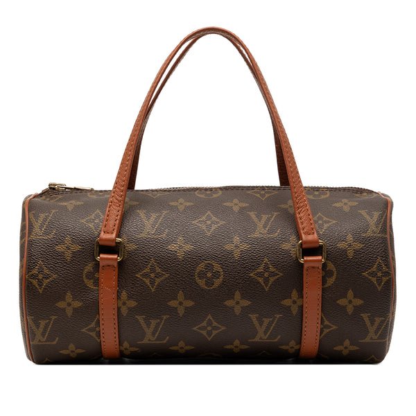 Reference image illustrating Louis Vuitton Papillon Handbag Monogram Canvas 26: A Timeless Icon Revisited