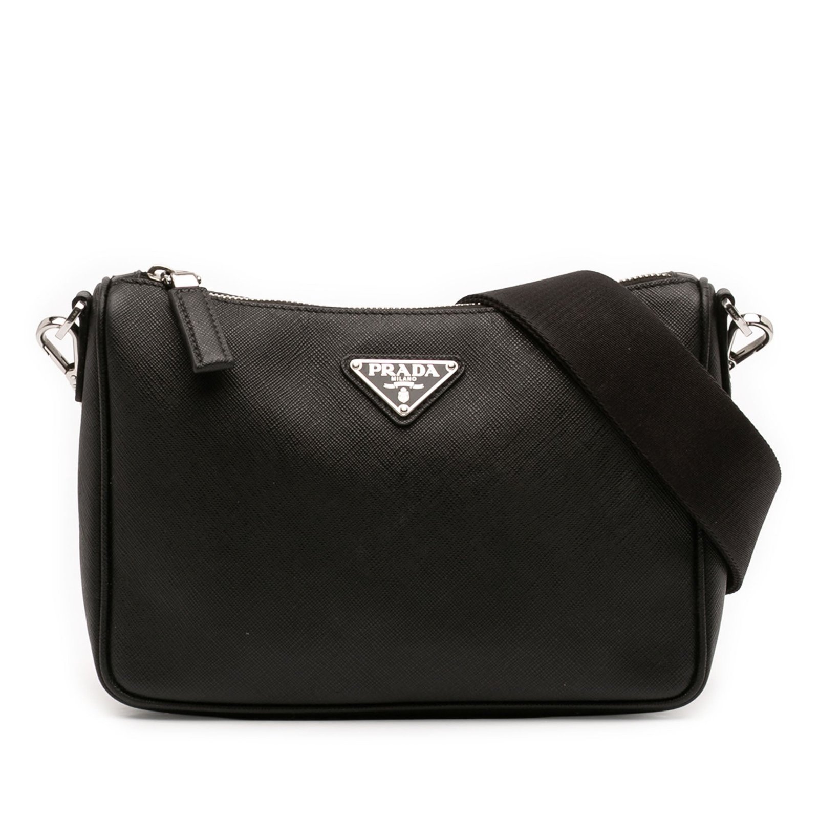 Prada Re-Edition Zip Messenger Bag Saffiano Leather Small: A Timeless Icon Reimagined thumbnail